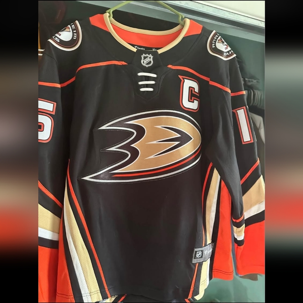 Anaheim Ducks Ryan Getzlaf Fanatics Medium Hockey Jersey